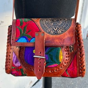 Leather bag crossbody